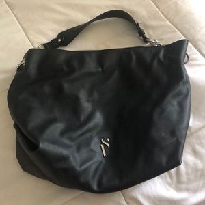 Vera wang black pocketbook. Leather.